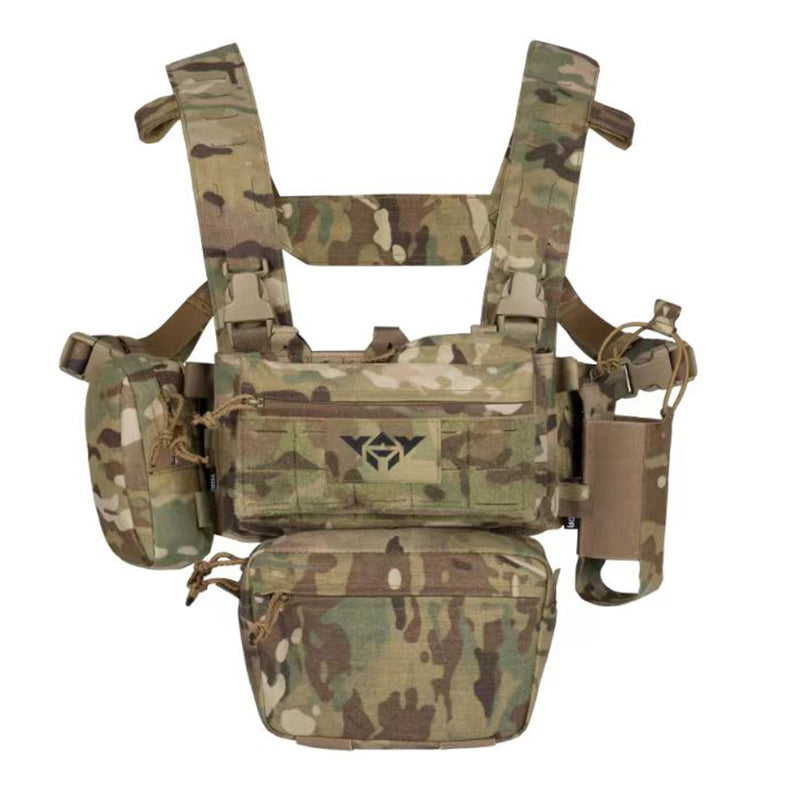 YAKEDA YKD0232 MK3 Chest Mount Vest - Fully Loaded Modular Tactical Setup