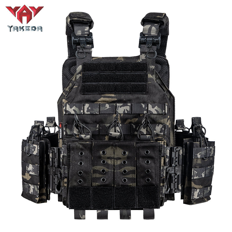 VT-6026-3 JPC back view with plate pocket compartment	