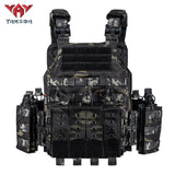 VT-6026-3 JPC back view with plate pocket compartment	
