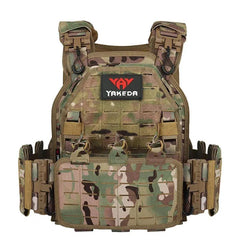 YAKEDA VT-6094A laser-cut MOLLE system close-up	