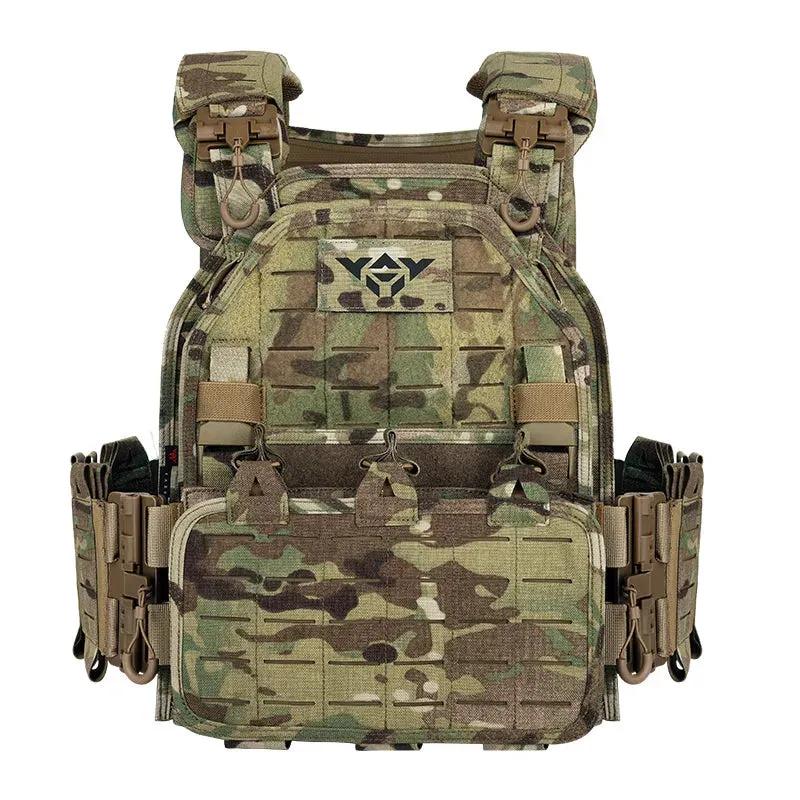 YAKEDA VT-6094A velcro patch area detail	