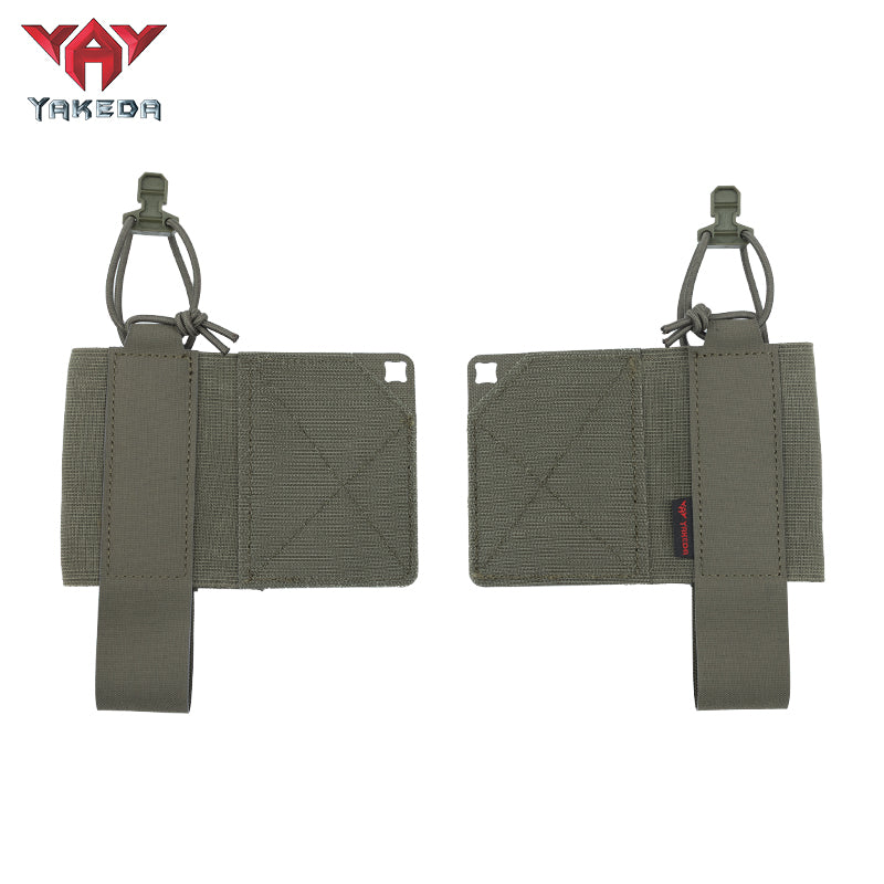 YKD-0122 MOLLE System Tactical Accessory Side Magazine Pouch with Double-Sided Velcro