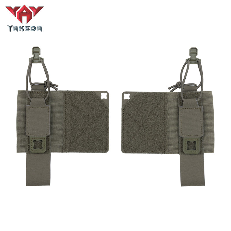 YKD-0122 MOLLE System Tactical Accessory Side Magazine Pouch with Double-Sided Velcro