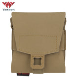 YKD-0125 Molle Tactical Accessory Magazine Pouch, Utility Pouch, Foldable Bin Bag