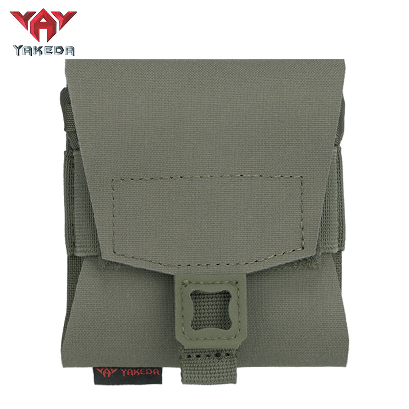 YKD-0125 Molle Tactical Accessory Magazine Pouch, Utility Pouch, Foldable Bin Bag