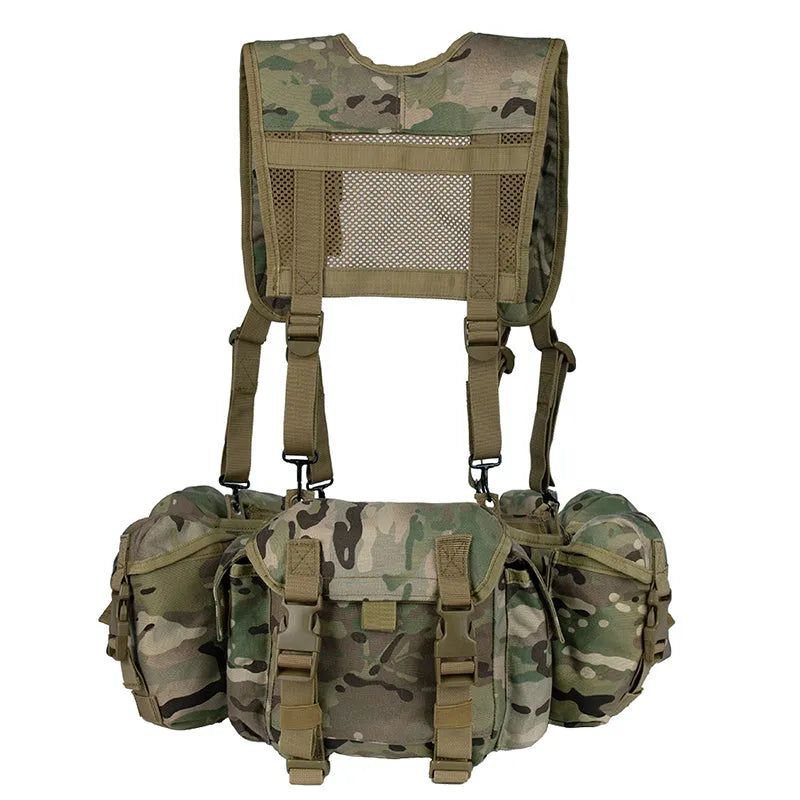 VT-8537 OEM Tactical Gear Outdoor Fashion Webbing Set Tactical Chest Rig Bag - YAKEDA