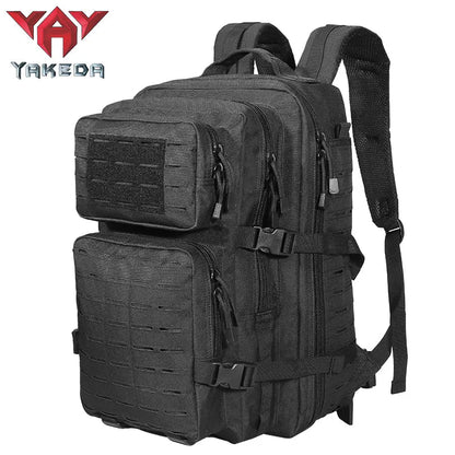 GB-0065 Mountaineering Military Tactical Backpack Men's Hiking Sports Backpack Camouflage System 3P Outdoor Bag 45L - YAKEDA