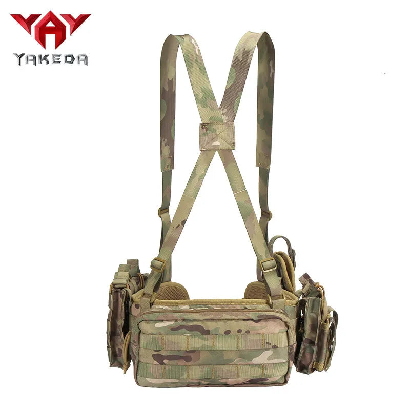 BL-8105 Yakeda belt corset fighting training tactical military outdoor lightweight vest - YAKEDA