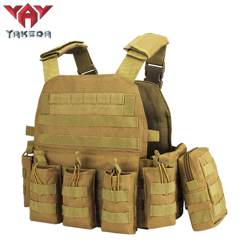 VT-1101 YAKEDA Other police army vest combat military plate carrier hunting bullet proof body armor tactical vest - YAKEDA