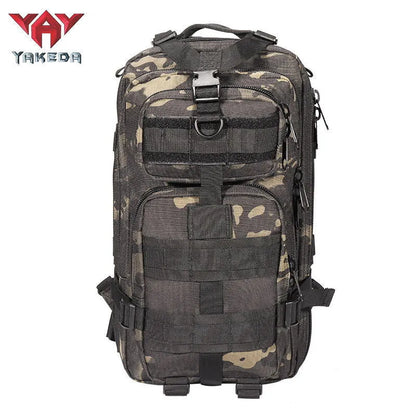 BK-5043-1 Large 3p Bag 45l Large Capacity Camouflage Bag Sports Outdoor Duffel Bag Hiking Backpacks - YAKEDA