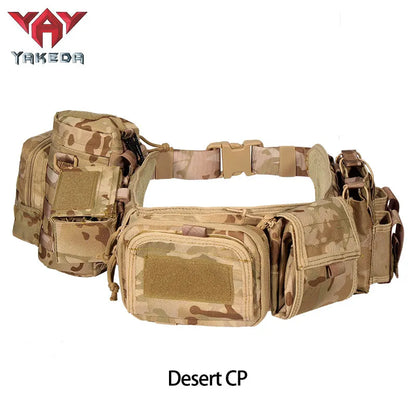 L1810-1 Camouflage Tactical Waistband Outdoor molle Belt Multifunctional Carrying Gear - YAKEDA