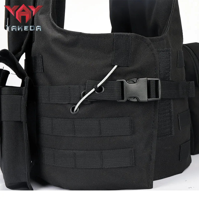 VT-8344 Yakeda Fashion multifumctional ajustable shoulder strap vest packs for hanging accessories tactical vest military vest - YAKEDA