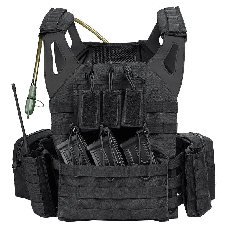 VT-8141 Army Fans Outdoor Vest Cs Game Vest Special Police SWAT Tactical Vest Forces Combat Training Vest - YAKEDA