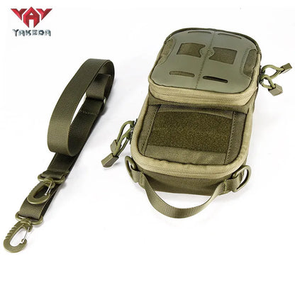 TL-040 Tactical EDC Pouch Bag Waist Bags Pouch for Men Molle Military Belt Pouch Shoulder Bag - YAKEDA