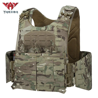 VT-8796 YAKEDA CP Molle Tactic Combat Vest Hunting Vest Chaleco Tactico Personal Protective Plate Carrier Tactical Vest Colete Tatico - YAKEDA