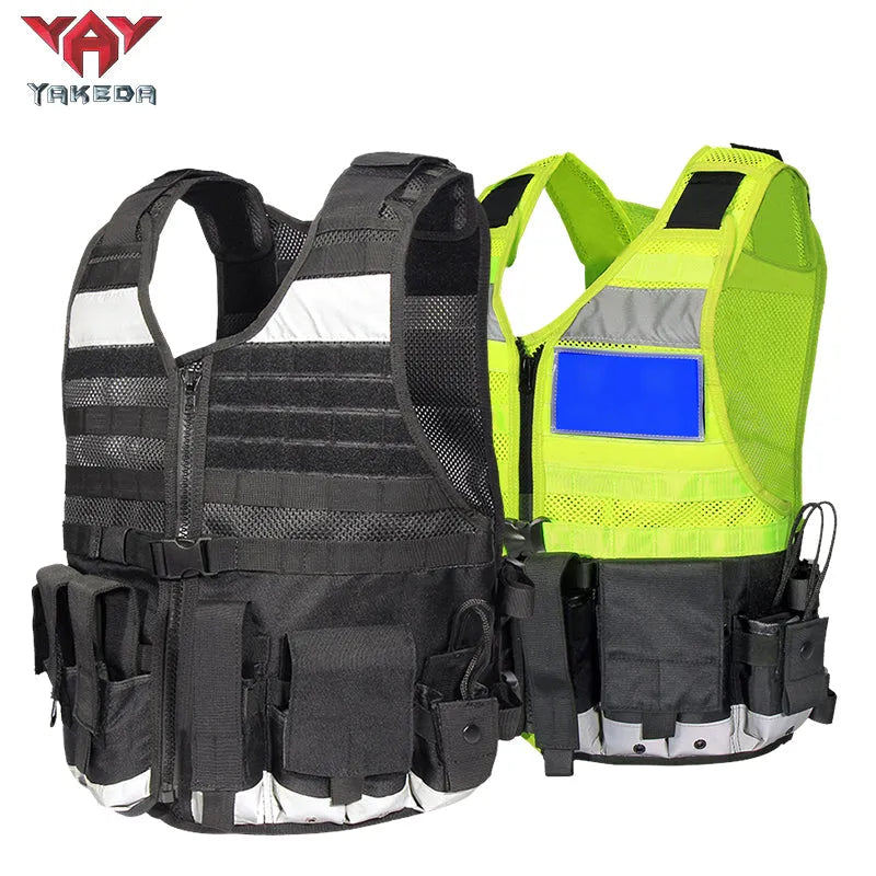 Vt-1065 Yakeda Custom Stab-Resistant Reflective Vest Outdoor Molle System Onboard Safety Tactical Vest - YAKEDA