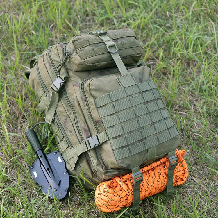 BK-2265 YAKEDA Tactical Backpack Molle System 3P Outdoor Backpack - YAKEDA