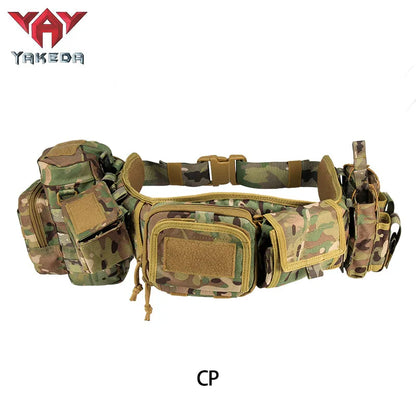 L1810-1 Camouflage Tactical Waistband Outdoor molle Belt Multifunctional Carrying Gear - YAKEDA