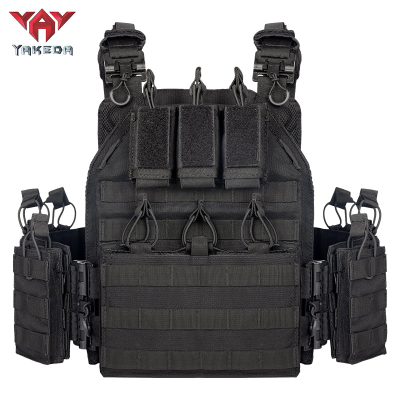 VT-6026-1 Schnellverschluss YAKEDA Plattenträgerweste Auf Lager Molle Chaleco Tactico Taktische Weste für Outdoor-Schießen 