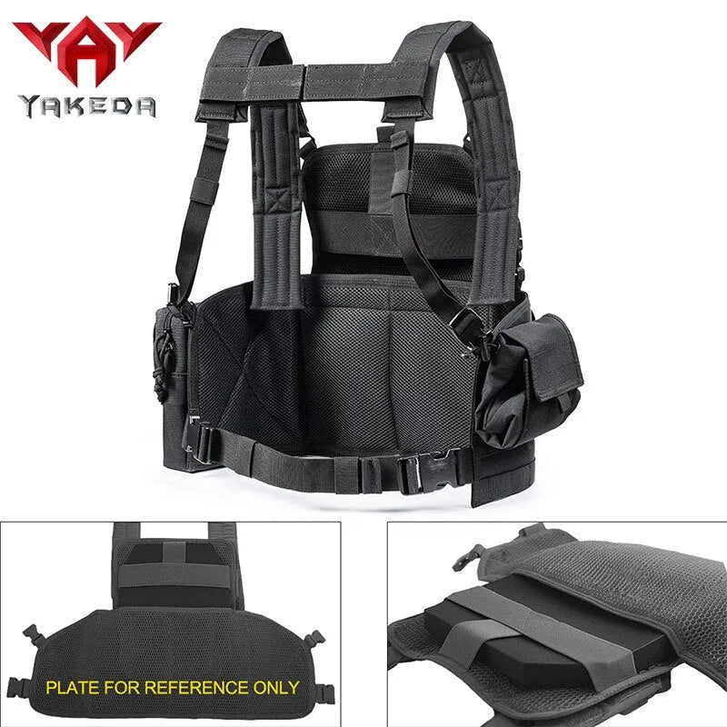 VT-099 YAKEDA Tactical vest Rapid Assault Chest Rig SWAT Vest - YAKEDA