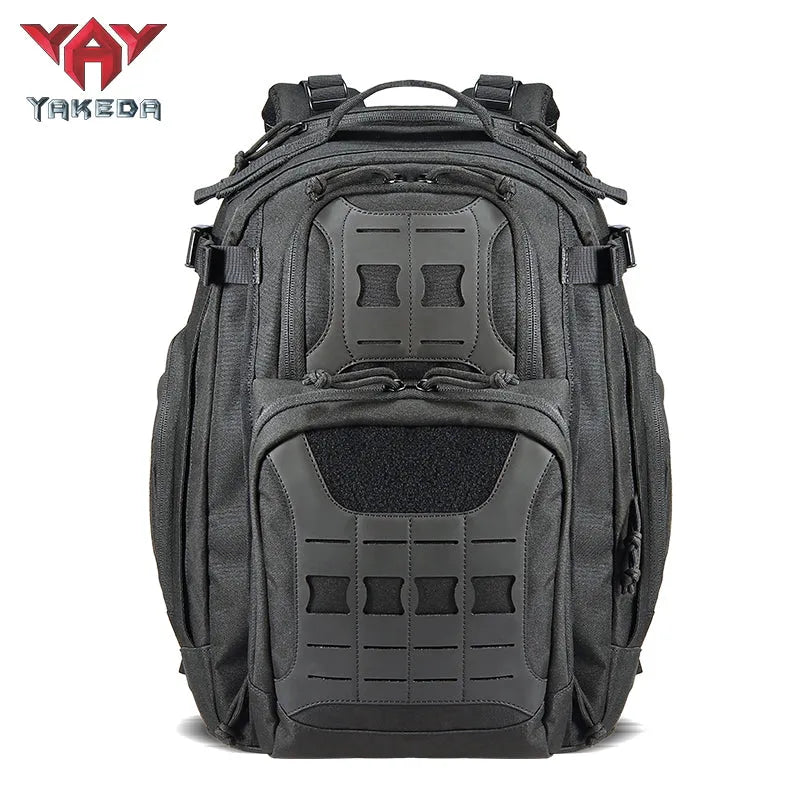 YAKEDA Military Tactical Backpack for Men Army 3 Day Assault Pack 42L Large Molle Hiking Backpack - YAKEDA