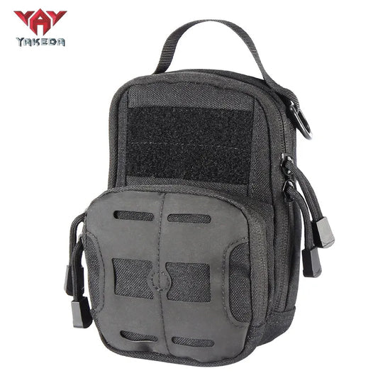 TL-040 Tactical EDC Pouch Bag Waist Bags Pouch for Men Molle Military Belt Pouch Shoulder Bag - YAKEDA