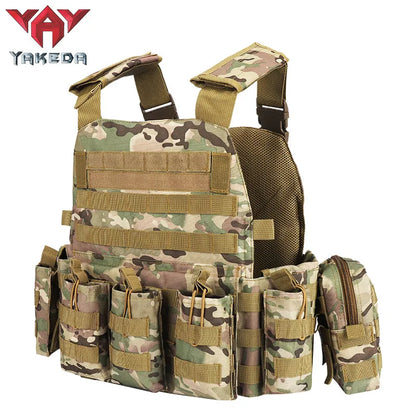 VT-1101 YAKEDA Other police army vest combat military plate carrier hunting bullet proof body armor tactical vest - YAKEDA