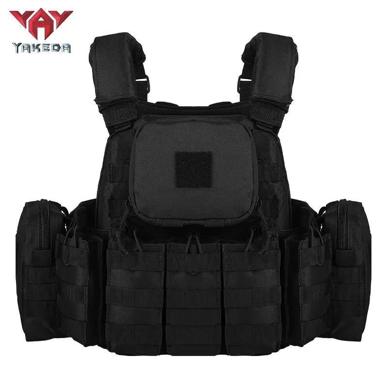 YAKEDA VT-6031-8 Modular Tactical Vest - Adjustable Training & Hunting