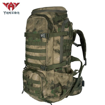 BK-2498 YAKEDA Tactical Backpack Camping Riding Hiking Bag 65L - YAKEDA