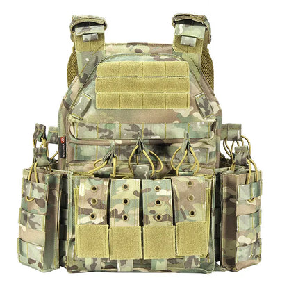 VT-6026-3 Standard YAKEDA Forces Combat Tactical Vest, Army Fans Outdoor Vest Cs Game Vest,expand Training vest - YAKEDA