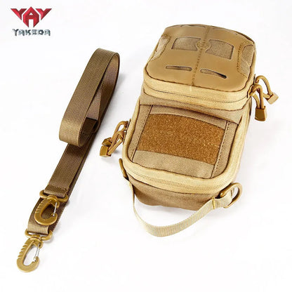 TL-040 Tactical EDC Pouch Bag Waist Bags Pouch for Men Molle Military Belt Pouch Shoulder Bag - YAKEDA