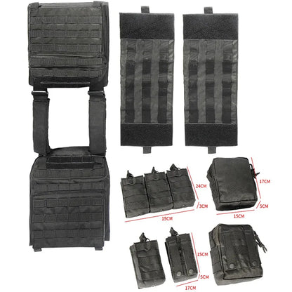 Vt-6031-5 Standaed YAKEDA Jpc Vests Ballistic Plate Carrier Molle Police Hunting Military Tactical Bullet Proof Vest - YAKEDA