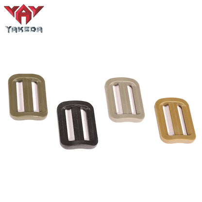 10 Pcs Plastic Non-Slip Day Buckle Three-Position Adjustable Buckle Thick Round Corner Pull Core Day-Shaped Buckle E Word Webbing Slip Buckle - YAKEDA