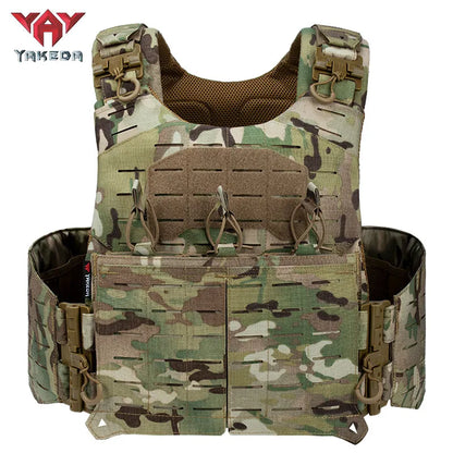 VT-8796 YAKEDA CP Molle Tactic Combat Vest Hunting Vest Chaleco Tactico Personal Protective Plate Carrier Tactical Vest Colete Tatico - YAKEDA