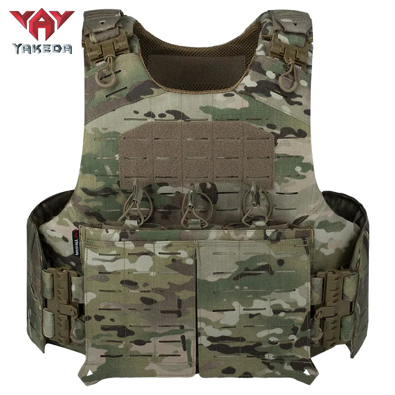 VT-8545 YAKEDA Tactical Vest Shoulder Quick Detach Shooting Training - YAKEDA