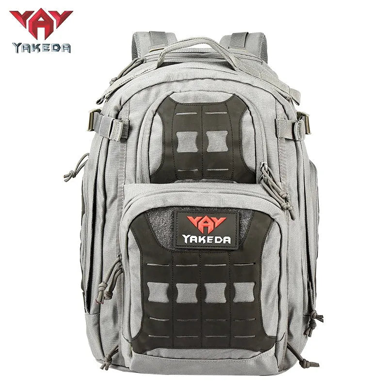 YAKEDA Military Tactical Backpack for Men Army 3 Day Assault Pack 42L Large Molle Hiking Backpack - YAKEDA