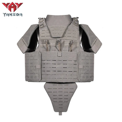 VT-8446 YAKEDA Latest Fashion Full Protection Military Tactical Vest Molle Chaleco Tactico Laser Cut Plate Carrier Bullet Proof Vest - YAKEDA