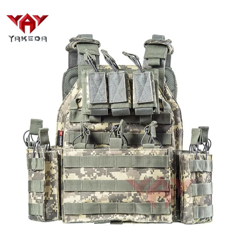 VT-6026-1 Standard Yakeda Tactical Vest Outdoor Vest, Army Fans Outdoor Vest Cs Game Vest,expand Training Field Equipment - YAKEDA