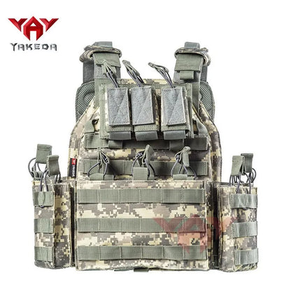 VT-6026-1 Standard Yakeda Tactical Vest Outdoor Vest, Army Fans Outdoor Vest Cs Game Vest,expand Training Field Equipment - YAKEDA