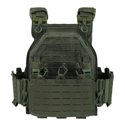 VT-6094A YAKEDA 1000D Nylon Tactical Gear Military Airsoft CS Game Hunting MOEEL Army Laser Cut Vest - YAKEDA