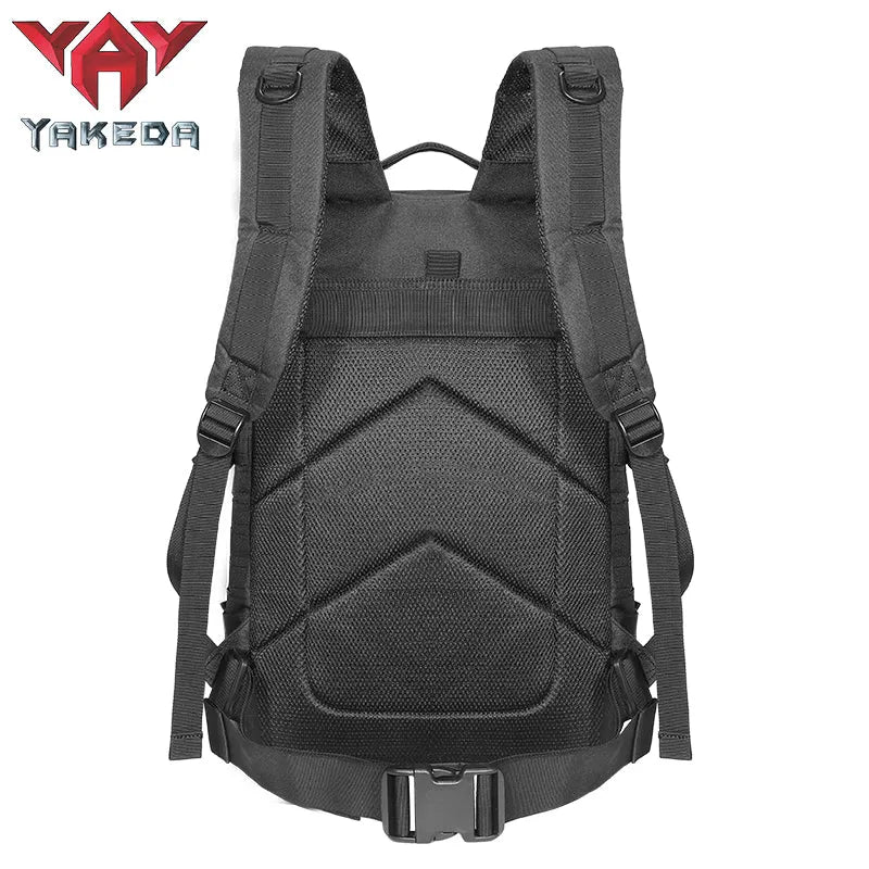 GB-0065 Mountaineering Military Tactical Backpack Men's Hiking Sports Backpack Camouflage System 3P Outdoor Bag 45L - YAKEDA