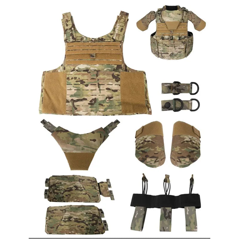 VT-8254 Yakeda Military Full body Armor Protection Bulletproof Custom Vest for Army Security Vests Plate Carrier - YAKEDA