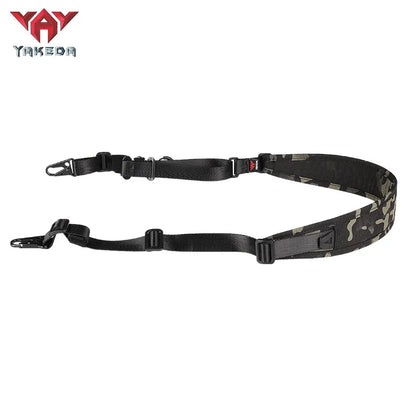 YKD-0203 500D Nylon Tactical Single Straps Nylon Sling Webbbing Sling Bungee Strap Hunting Accessories Tactical Sling - YAKEDA