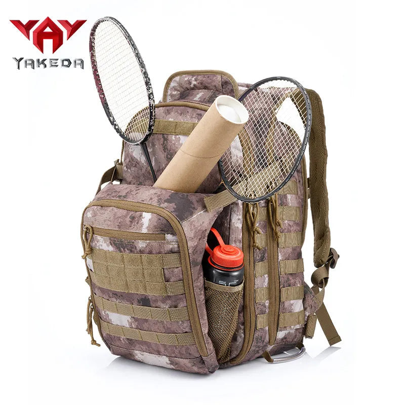 A88034 Military Tactical Backpack Hiking Camping Bag YAKEDA Large Capacity Outdoor Sports Waterproof Camouflage Bag - YAKEDA