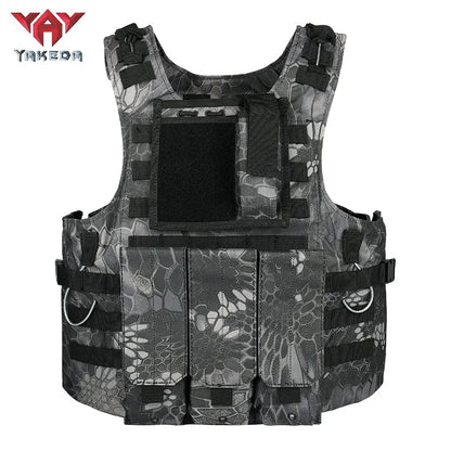 VT-8344 Yakeda Fashion multifumctional ajustable shoulder strap vest packs for hanging accessories tactical vest military vest - YAKEDA